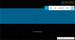Desktop Screenshot of dunesindustries.com